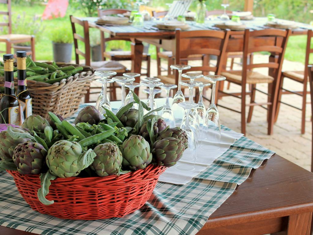 B&B Colle Perrini Country House Casperia Exterior photo